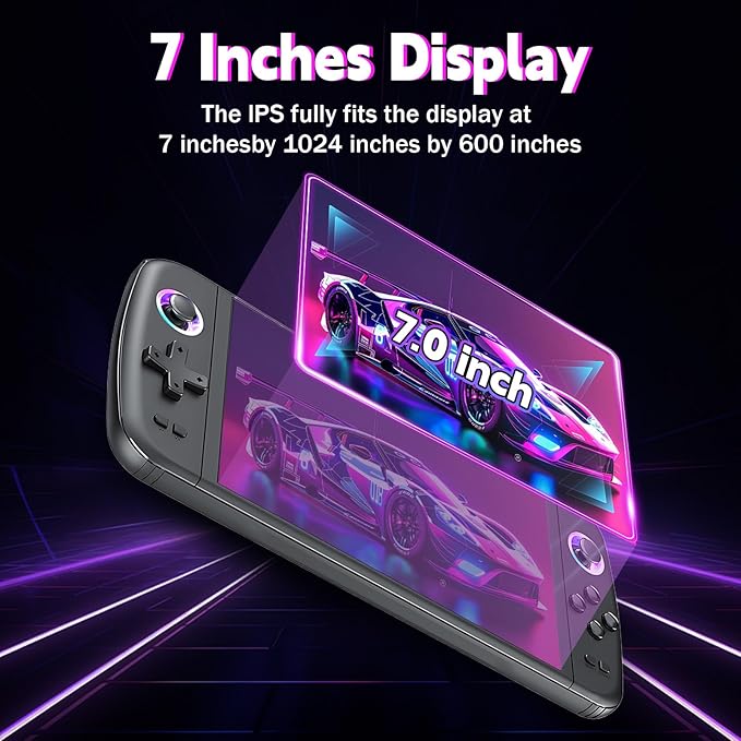 M27 Retro Handheld Console, 7 inch screen, 30,000+ games