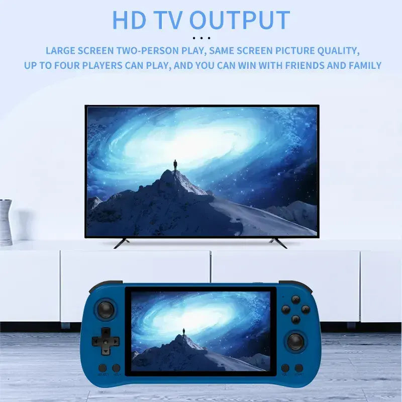 Powkiddy X55 Retro Handheld game console 16GB + 128GB 20,000+ Games