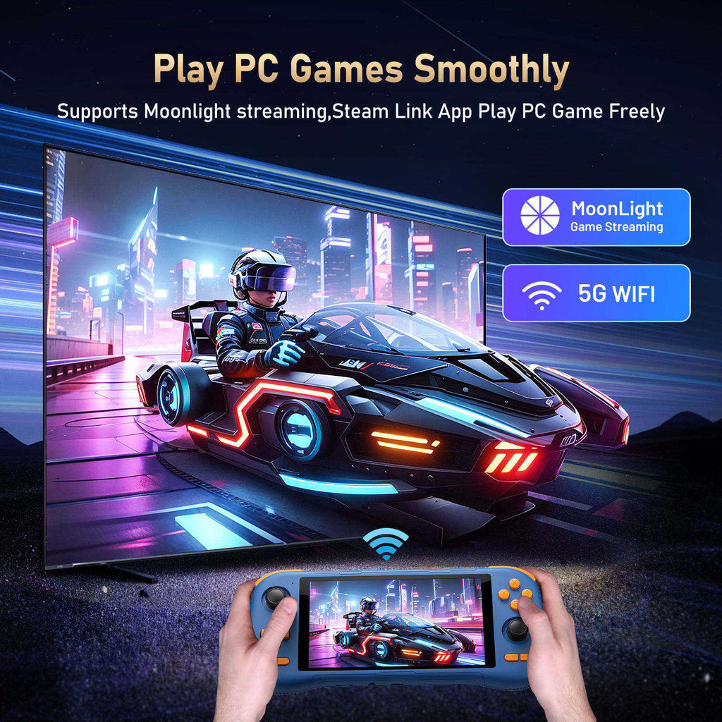 K56 Handheld Android Game Console 6gb/128gb + 128gb 5.5 inch screen