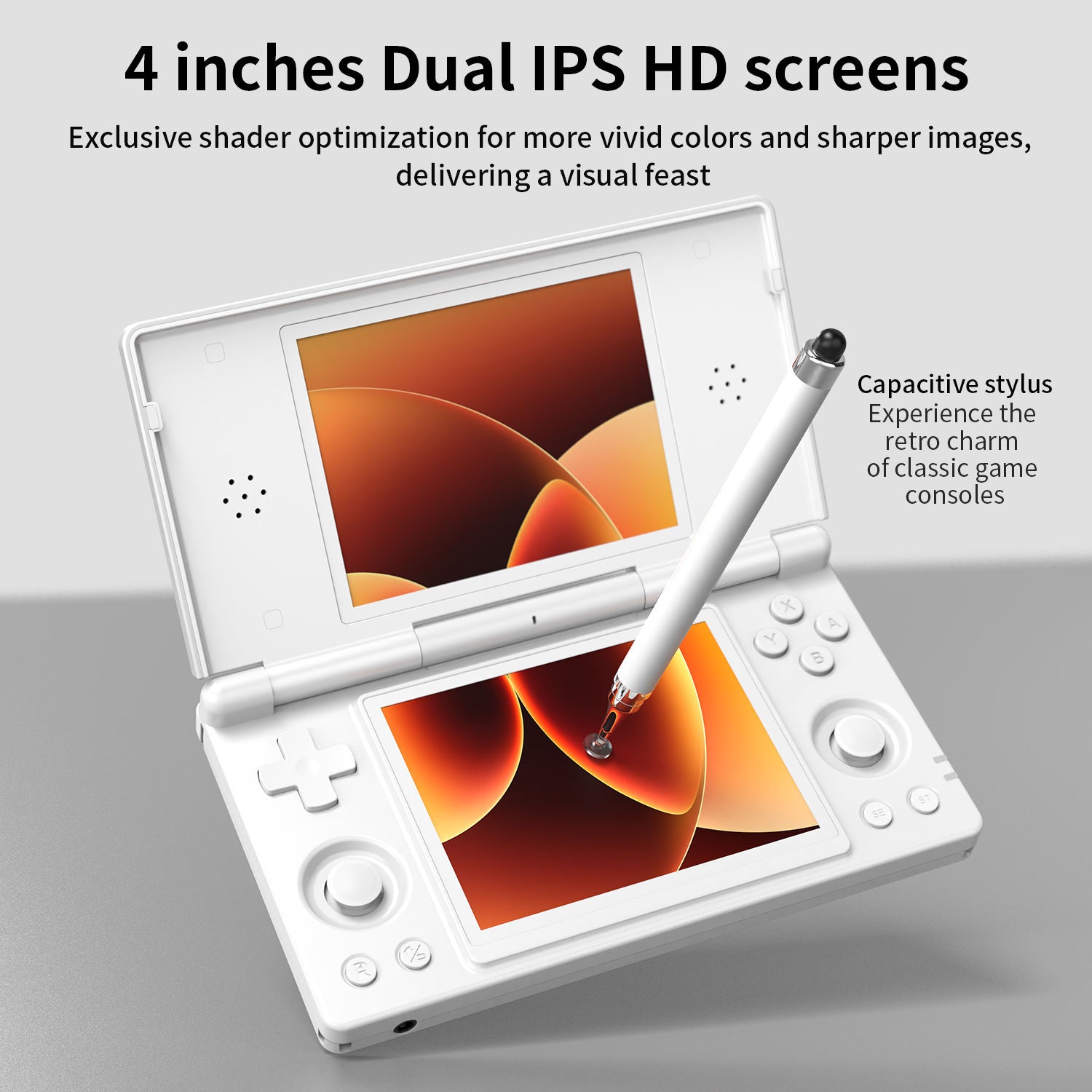 Anbernic RG DS 3gb/32gb Folding Android 14 Retro Handheld Game Console