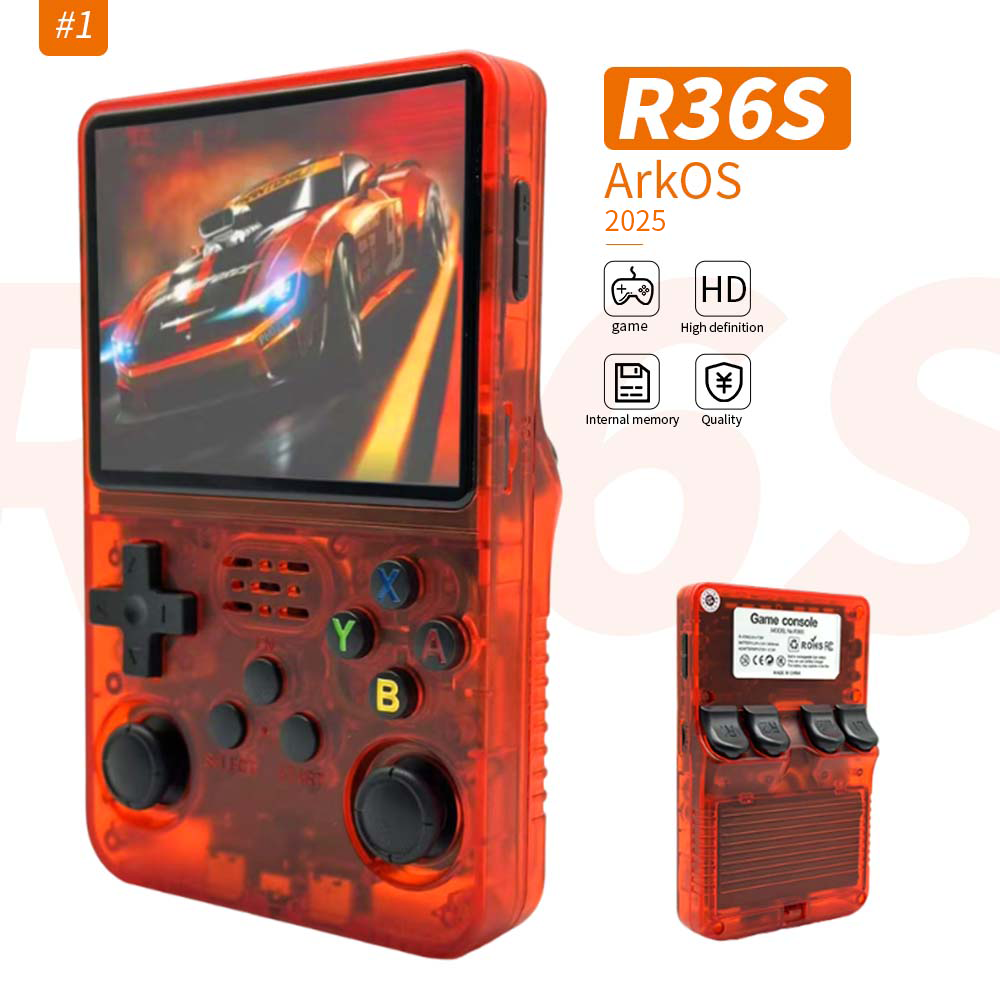 R36S Handheld Gaming Console 15,000+ games